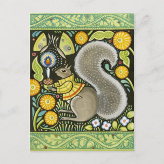 BOHEMIAN MOOSHKA ART POSTCARD