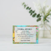 Bohemian One Social/Business Cards (Standing Front)