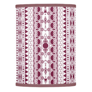Bohemian Ornament 30122020 Dark red Lamp Shade