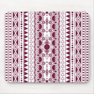 Bohemian Ornament 30122020 Dark red Mouse Pad
