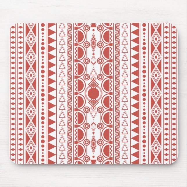 Bohemian Ornament 30122020 Hellrot Mouse Pad (Front)