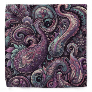 Bohemian Paisley 14 Bandana