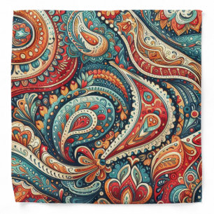Bohemian Paisley no 11 Bandana