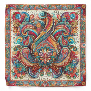 Bohemian Paisley no 6 Bandana