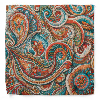 Bohemian Paisley no 9 Bandana