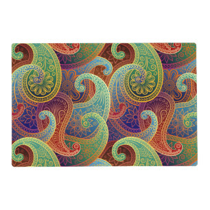 Bohemian Paisley Timeless Pattern Placemat