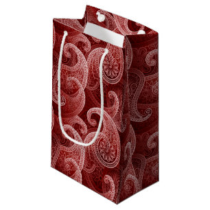 Bohemian Paisley Timeless Pattern Small Gift Bag