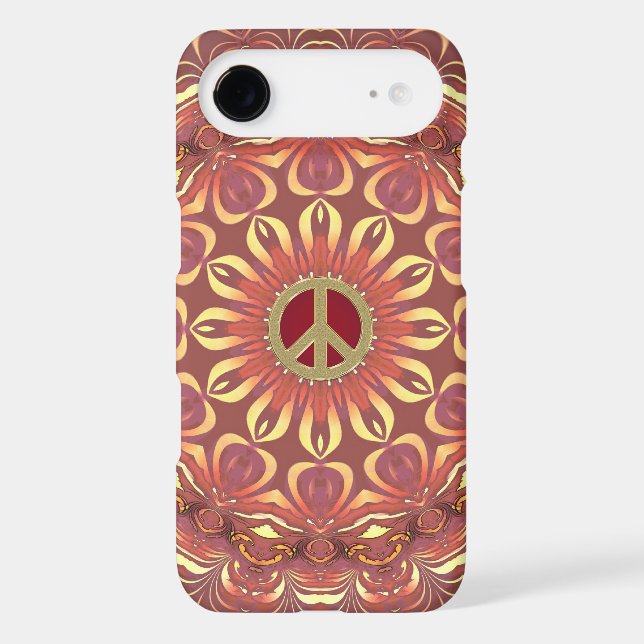 Bohemian Peace Flower of Life iPhone 7 Case (Back)