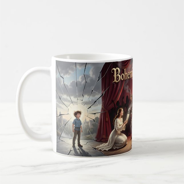 Bohemian Rhapsody Dramatic Mug (Left)