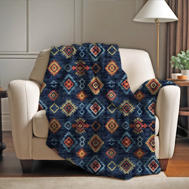 Bohemian Serenity Fleece Blanket (Creator Uploaded)