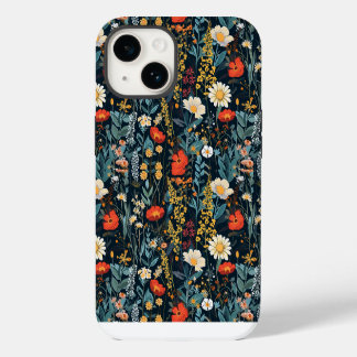 Bohemian Spring Floral Print iPhone 14 Case