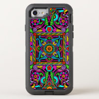 Bohemian Stained Glass Style
