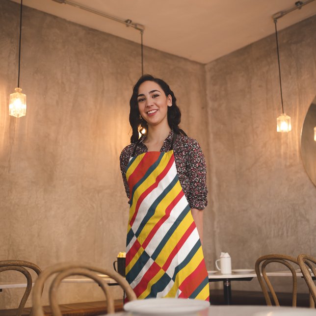 Bohemian Striped Apron (Creator Uploaded)