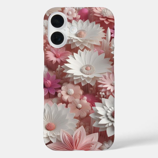 Bohemian Stunning Flower Art iPhone / iPad case (Back)
