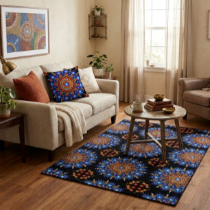 Bohemian Style Area Rug