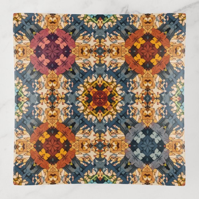  bohemian style decoration trinket tray (Front)