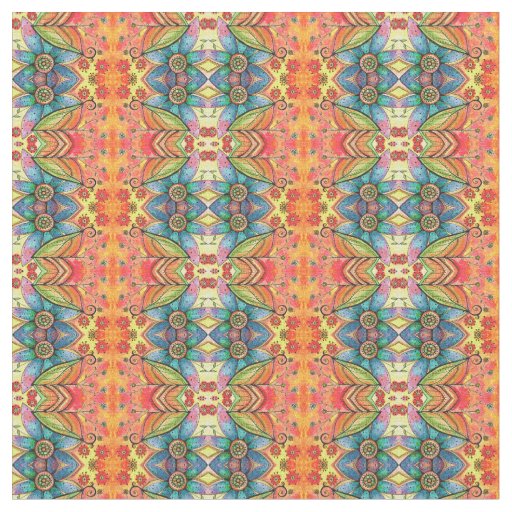 Bohemian Style Fabric