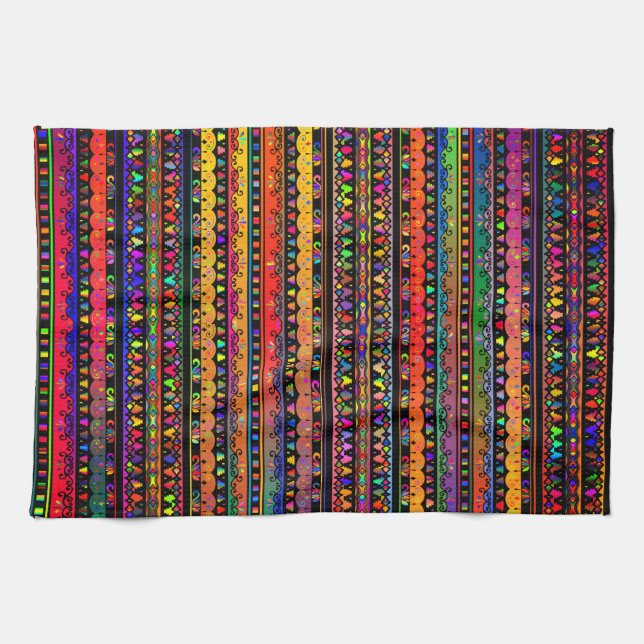 Bohemian Style Kitchen Towel (Horizontal)