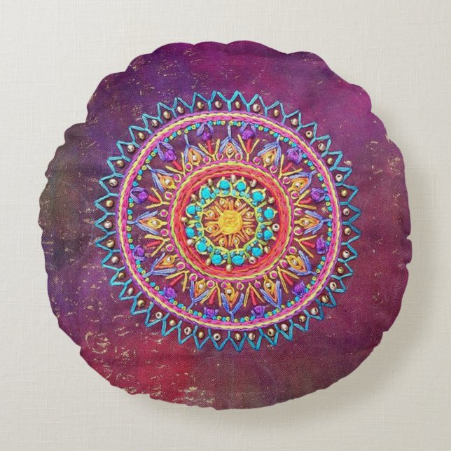 Bohemian Style Pillow (Front)