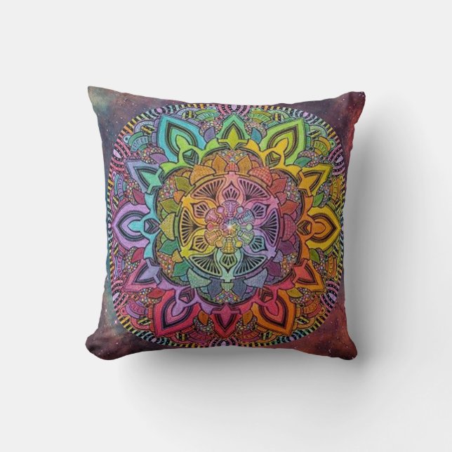 Bohemian Style Pillow (Front)