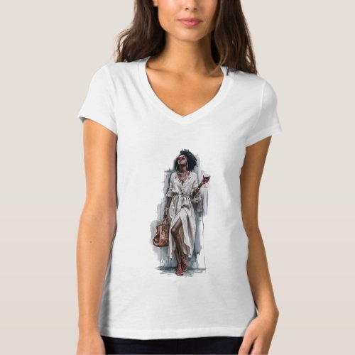 bohemian style T_Shirt