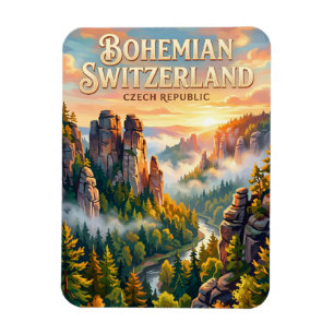 Bohemian Switzerland National Park Czech Republic Magnet