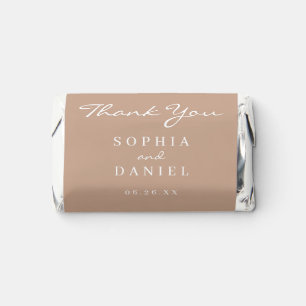 Bohemian Terracotta Wedding Favors Chocolate Candy