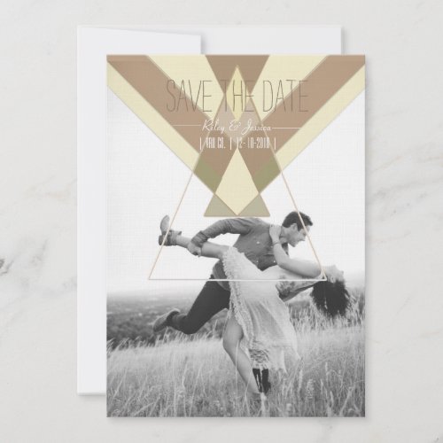 Bohemian Tribal Overlay  Indie  Save The Date