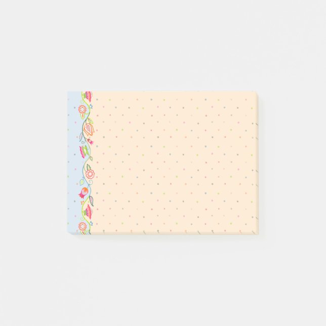 Bohemian Vine Post-it Notes (Front)