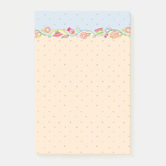 Bohemian Vine Post-it Notes