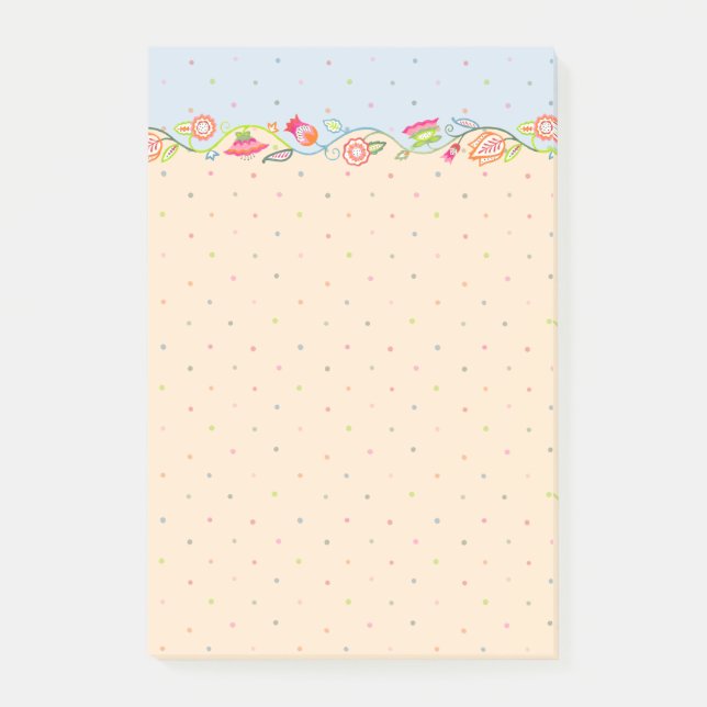 Bohemian Vine Post-it Notes (Front)