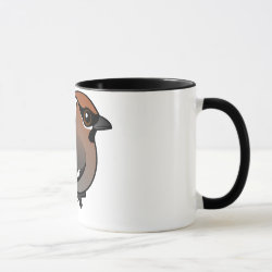 Bohemian Waxwing Combo Mug