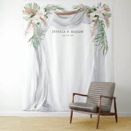 Bohemian Wedding Arch Backdrop Photo Booth