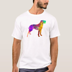 Bohemian Wirehaired Pointing Griffon in watercolor T-Shirt