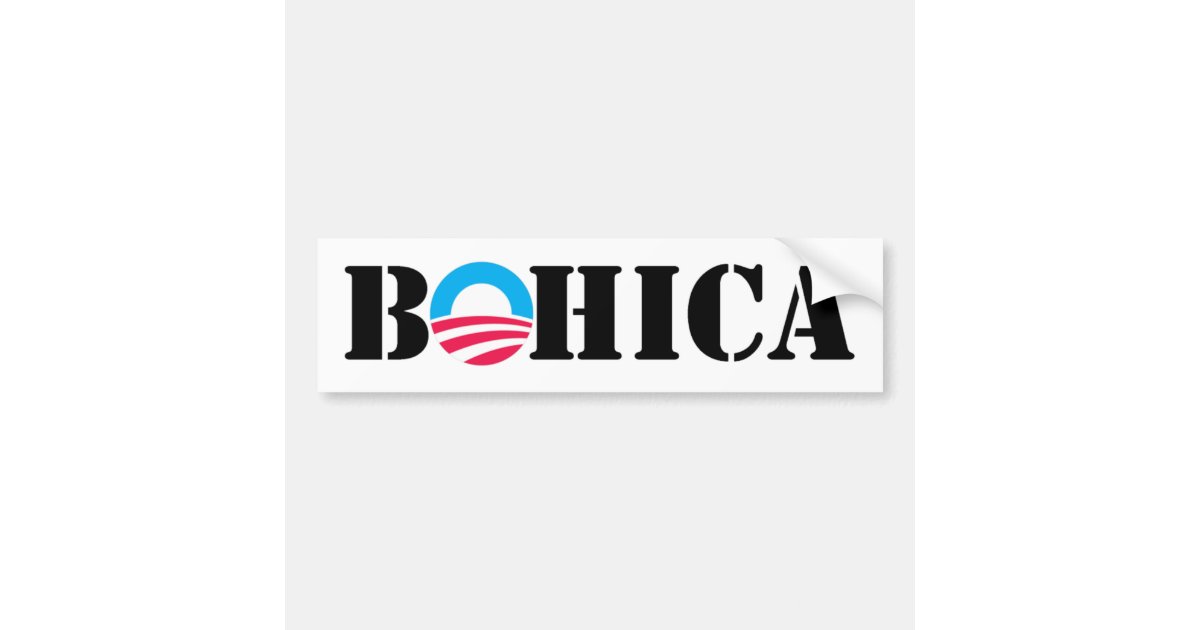 BOHICA BUMPER STICKER | Zazzle.com