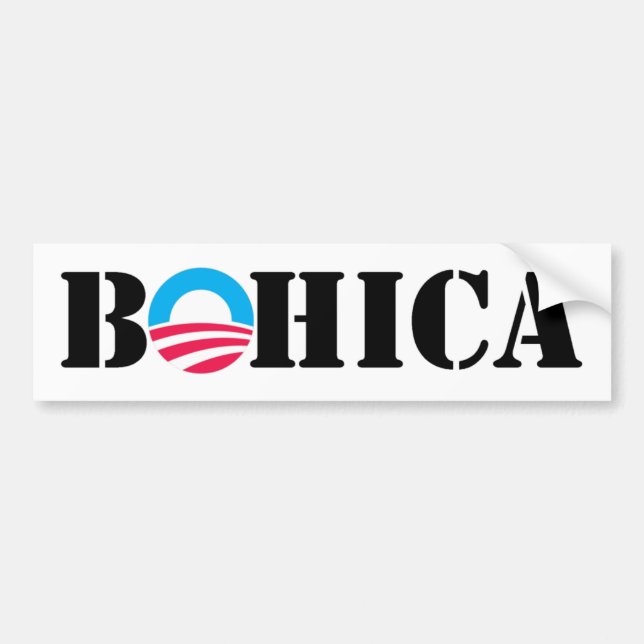 BOHICA BUMPER STICKER (Front)