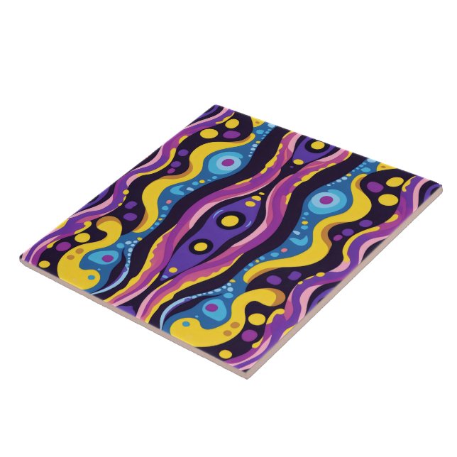 Boho18 Ceramic Tile (Side)