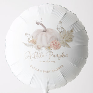 Boho A little pumpkin is on the way Balloon