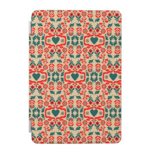 Boho Abstract Flower Art iPad Mini Cover