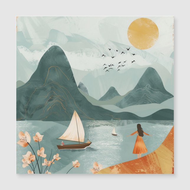 Boho Abstract Landscape (11) (Front)