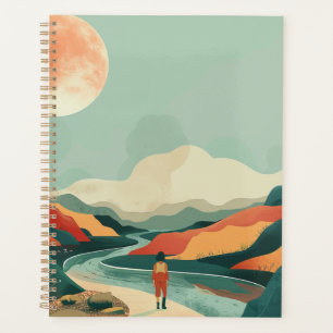 Boho Abstract Landscape (14) Planner