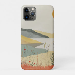 Boho Abstract Landscape (25) iPhone 11 Pro Case