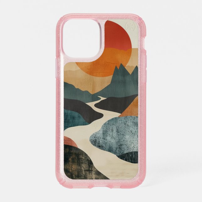 Boho Abstract Landscape (5) Speck iPhone 11 Pro Case (Front)