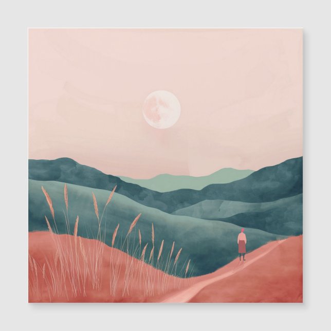 Boho Abstract Landscape (7) (Front)