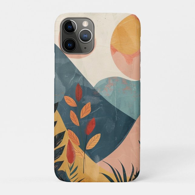 Boho Abstract Landscape (8) Case-Mate iPhone Case (Back)