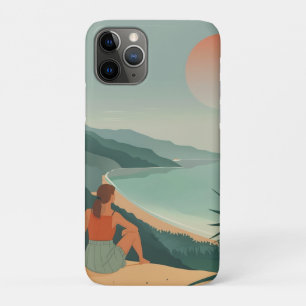 Boho Abstract Landscape (9) iPhone 11 Pro Case