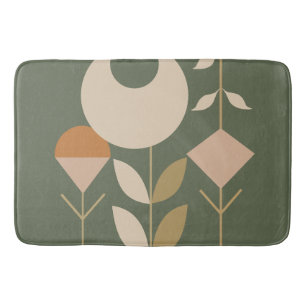 Boho Abstract Lily Bath Mat