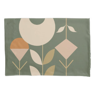 Boho Abstract Lily Pillow Case