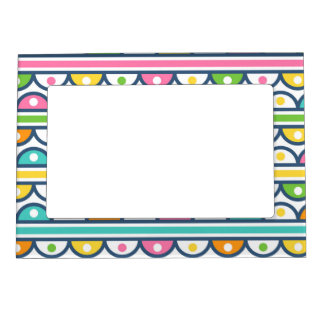 Boho Abstract Magnetic Frame