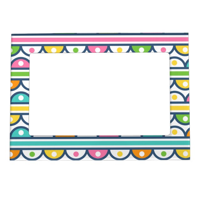  Boho Abstract  Magnetic Frame (Front)